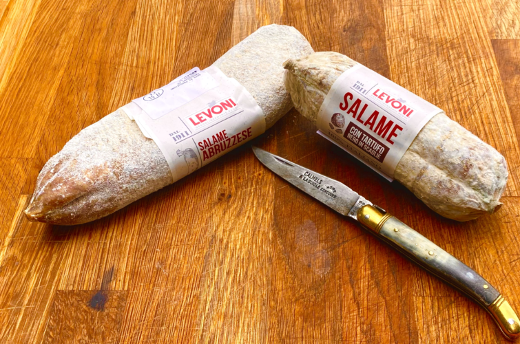 saucissons des abruzzes saucisson à la truffe